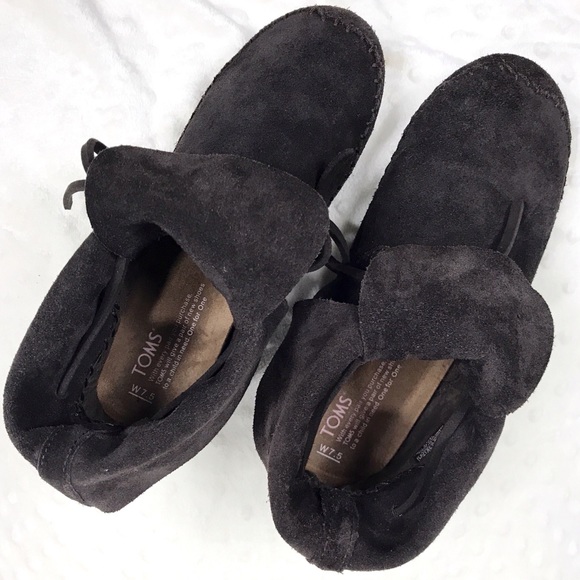 Toms Fold Down Boots 7.5 - Picture 5 of 8